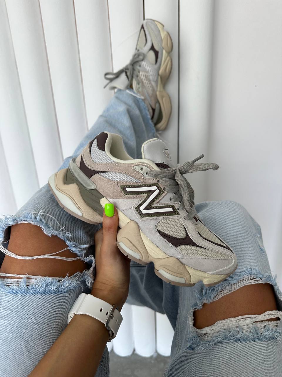 NEW BALANCE 9060 « TIMBERWOLF » premium 🐺