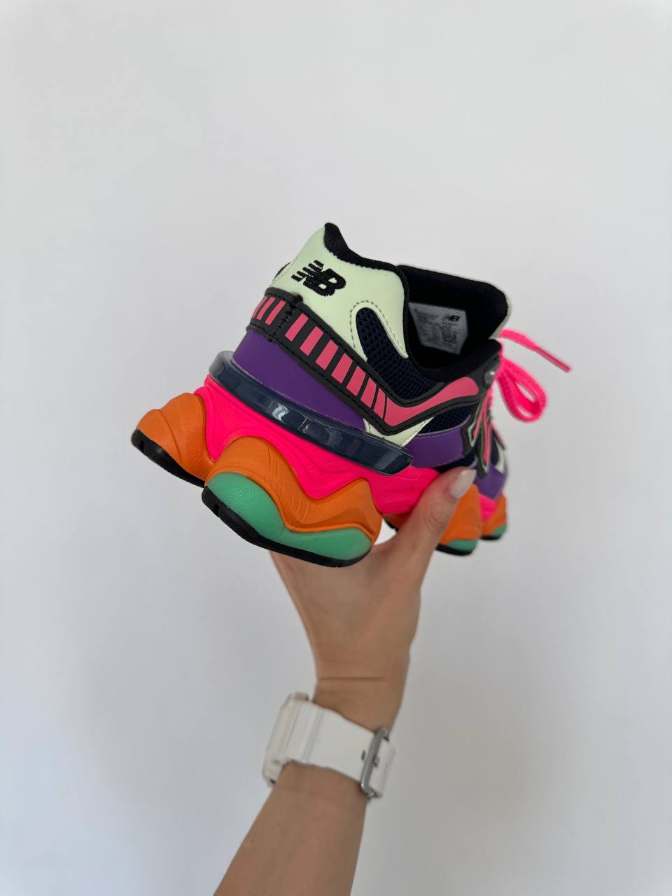 NEW BALANCE 9060 « PINK / ORANGE / PURPLE » premium